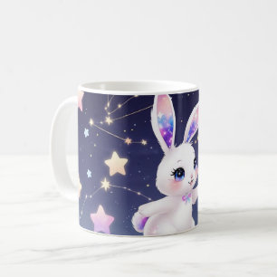 De Café Taza Cosmic Bunny – Conejo Celestial