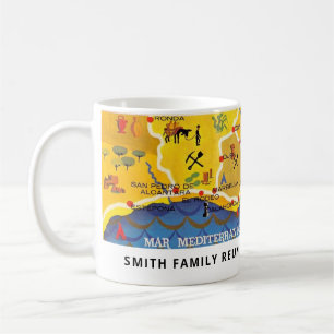 De Café Taza Costa Española