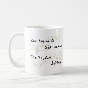 De Café Taza Country Roads AMPU