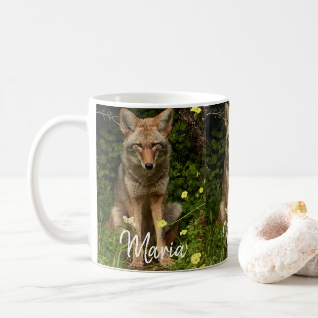 De Café Taza Coyote (Con donut)