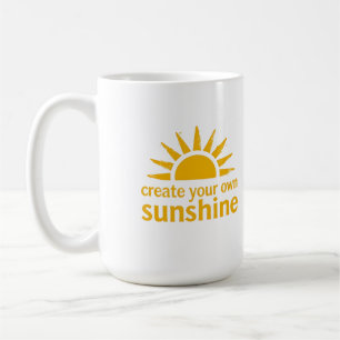 De Café Taza Crea Tu Propio Sol
