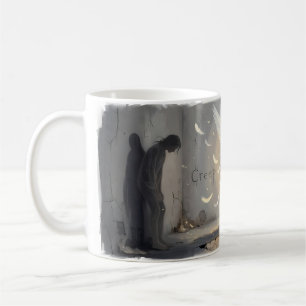 De Café Taza Creep Angel Mirror Autoestima Fantasía