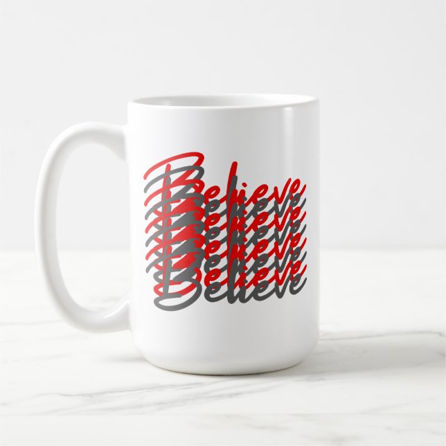 De Café Taza Creyente en Capas (Izquierda)