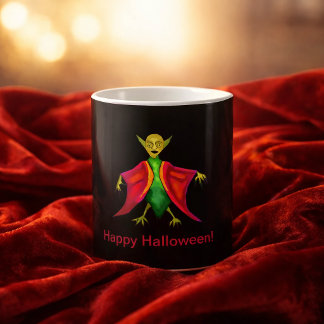 De Café Taza criatura murciélago