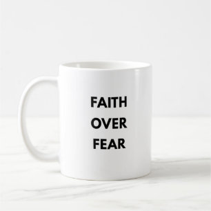De Café Taza Cristiana Fe Sobre Miedo