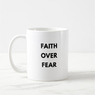 De Café Taza Cristiana Fe Sobre Miedo