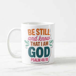 De Café Taza Cristiana Quédate quieto y sabe que yo soy Di