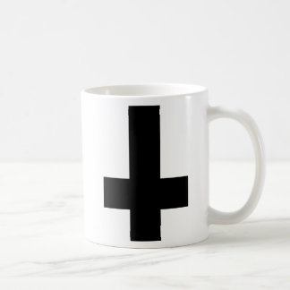 De Café Taza cruzada negra