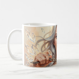 De Café Taza Crystal Chain Rompiendo Libre