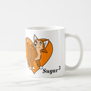 De Café Taza cubicada azúcar