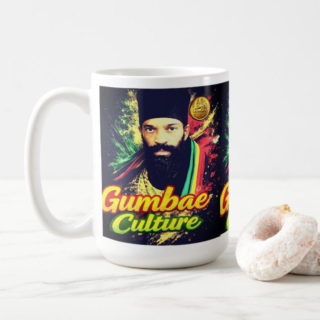 De Café Taza CULTURA GUMBAE (Con donut)