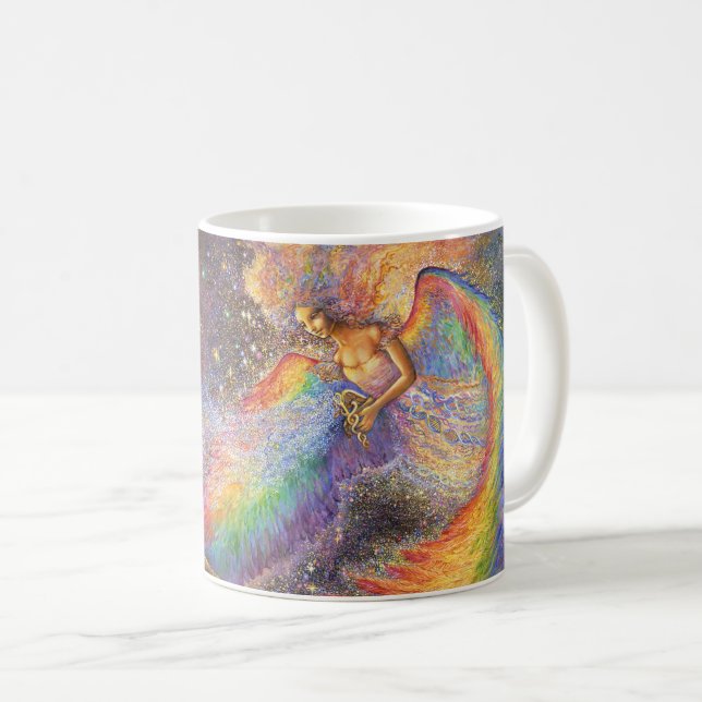 De Café Taza curativa del ángel (Anverso derecho)