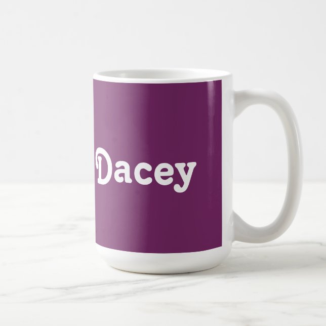 De Café Taza Dacey (Derecha)