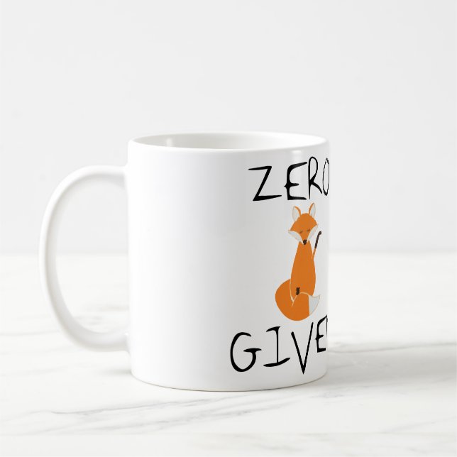 De Café Taza dada Fox cero (Izquierda)