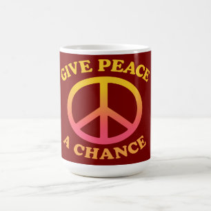 De Café Taza 'Dale una oportunidad a la paz'