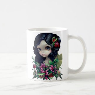 De Café Taza "de la hada carnívora del ramo"