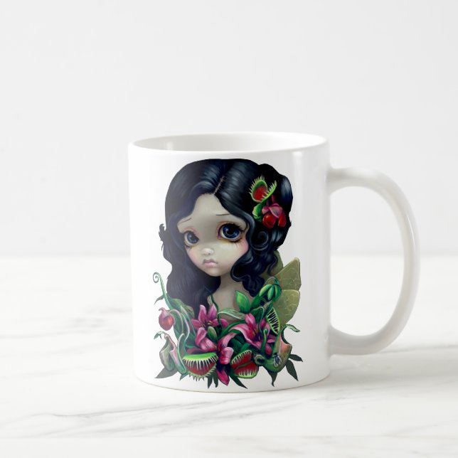 De Café Taza "de la hada carnívora del ramo" (Derecha)