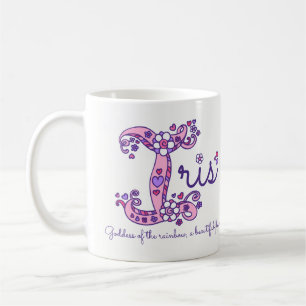 De Café Taza decorativa del monograma del significado