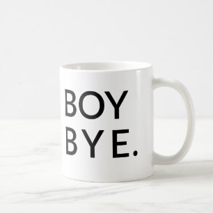 De Café Taza del adiós del muchacho