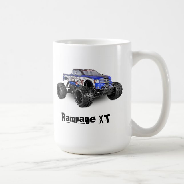De Café Taza del alboroto XT (azul) (Derecha)