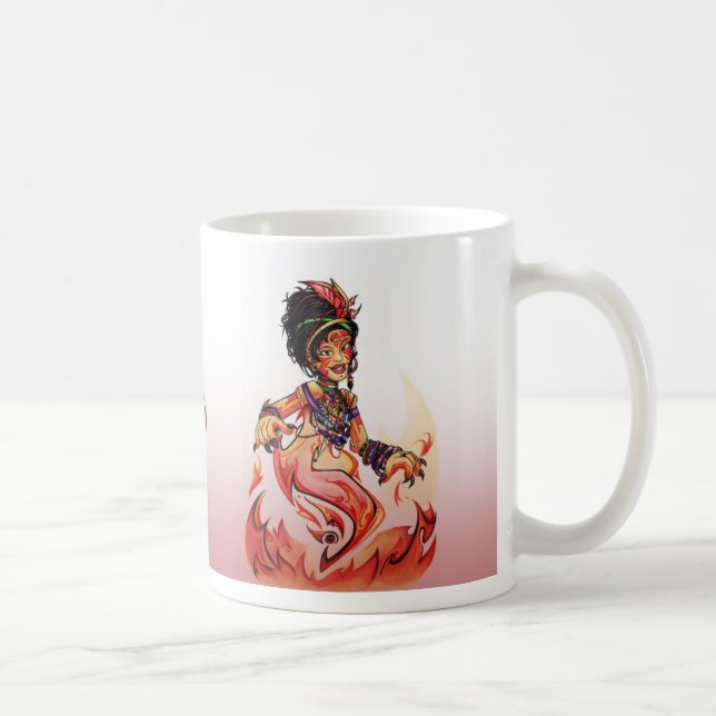 De Café Taza del alcohol del fuego (Derecha)