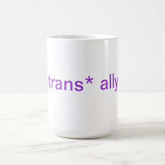 De Café taza del aliado del trans*