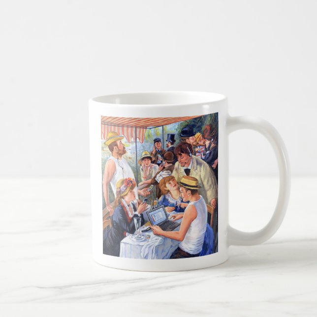 De Café Taza del alumerzo 2,0/de Renoir (Derecha)