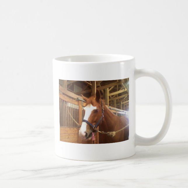 De Café Taza del amante del caballo (Derecha)