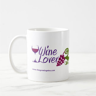 De Café Taza del amante del vino