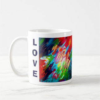 DE CAFÉ TAZA DEL AMOR