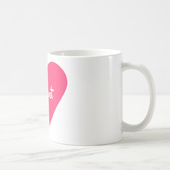 De Café Taza del amor (Derecha)