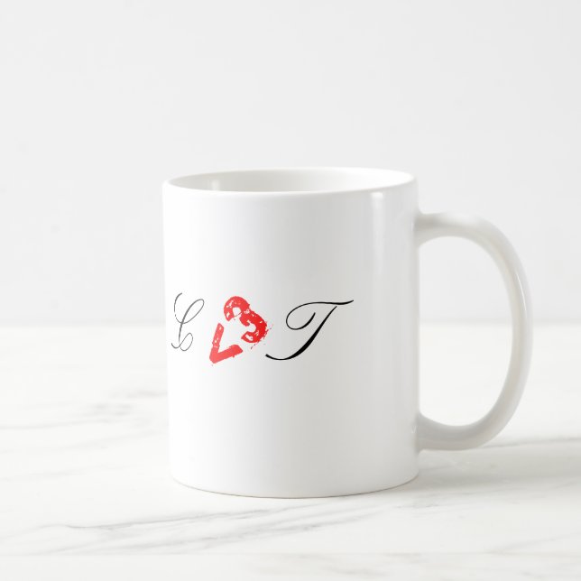 De Café Taza del amor (Derecha)