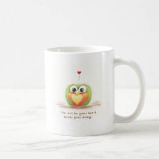 De Café Taza del "amor" del brote