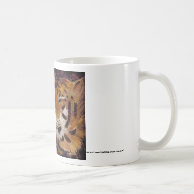 De Café taza del amor del tigre (Derecha)
