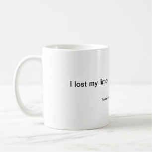 De Café Taza del amputado