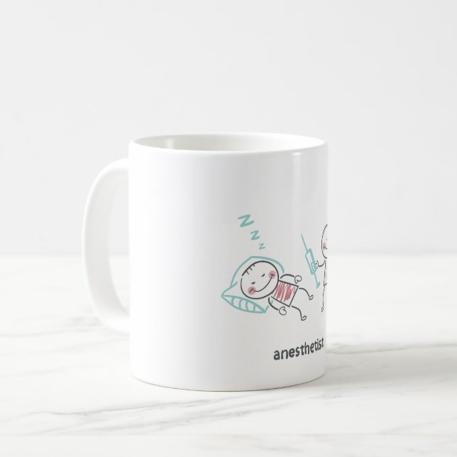 De Café Taza del Anesthetist (Anverso izquierdo)