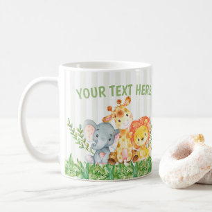 De Café Taza del animal del parque zoológico del safari