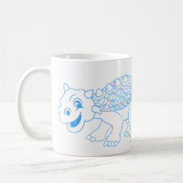 De Café Taza del Ankylosaurus