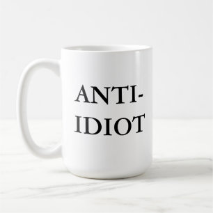 De Café Taza del Anti-Idiota