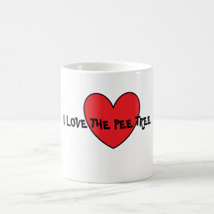 DE CAFÉ TAZA DEL ÁRBOL DEL PIS