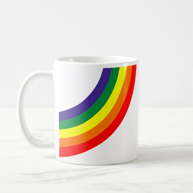 De Café Taza del arco iris (Izquierda)