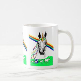 De Café Taza del arco iris del unicornio
