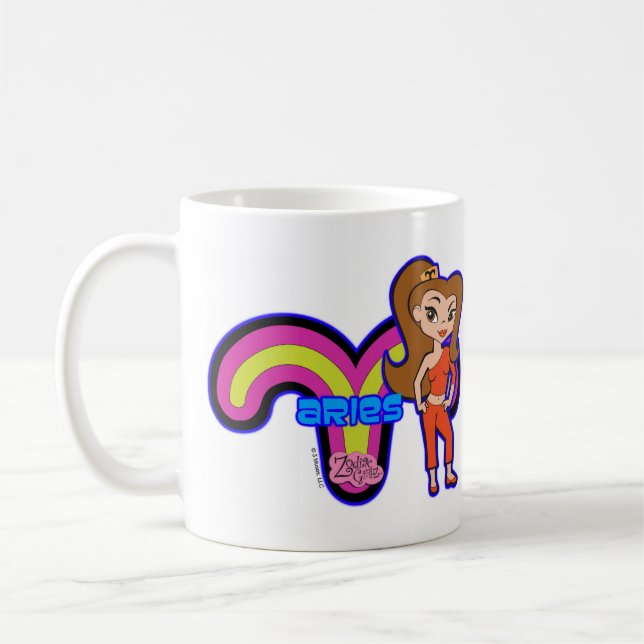 De Café Taza del aries (Izquierda)