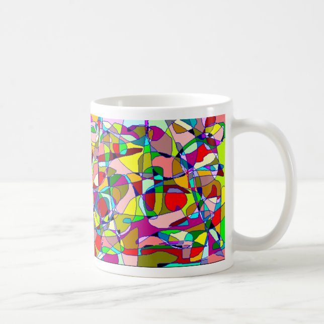 De Café Taza del arte moderno (Derecha)