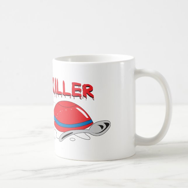 De Café Taza del asesino del cereal (Derecha)
