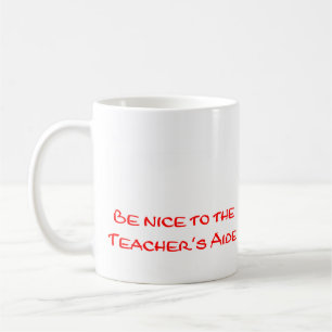 De Café Taza del asistente del profesor