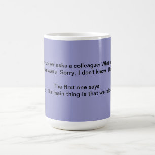 De Café Taza del asistente social