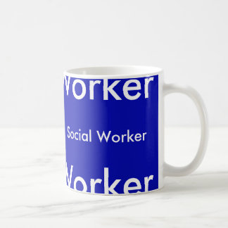 De Café Taza del asistente social