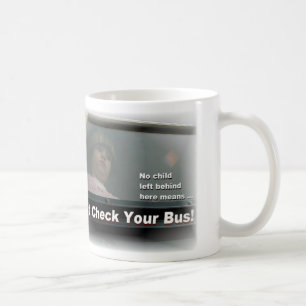De Café Taza del autobús escolar del control del poste
