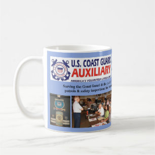 De Café Taza del auxiliar del guardacostas